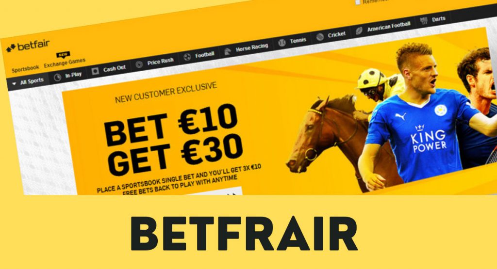 Betfair is the betting website